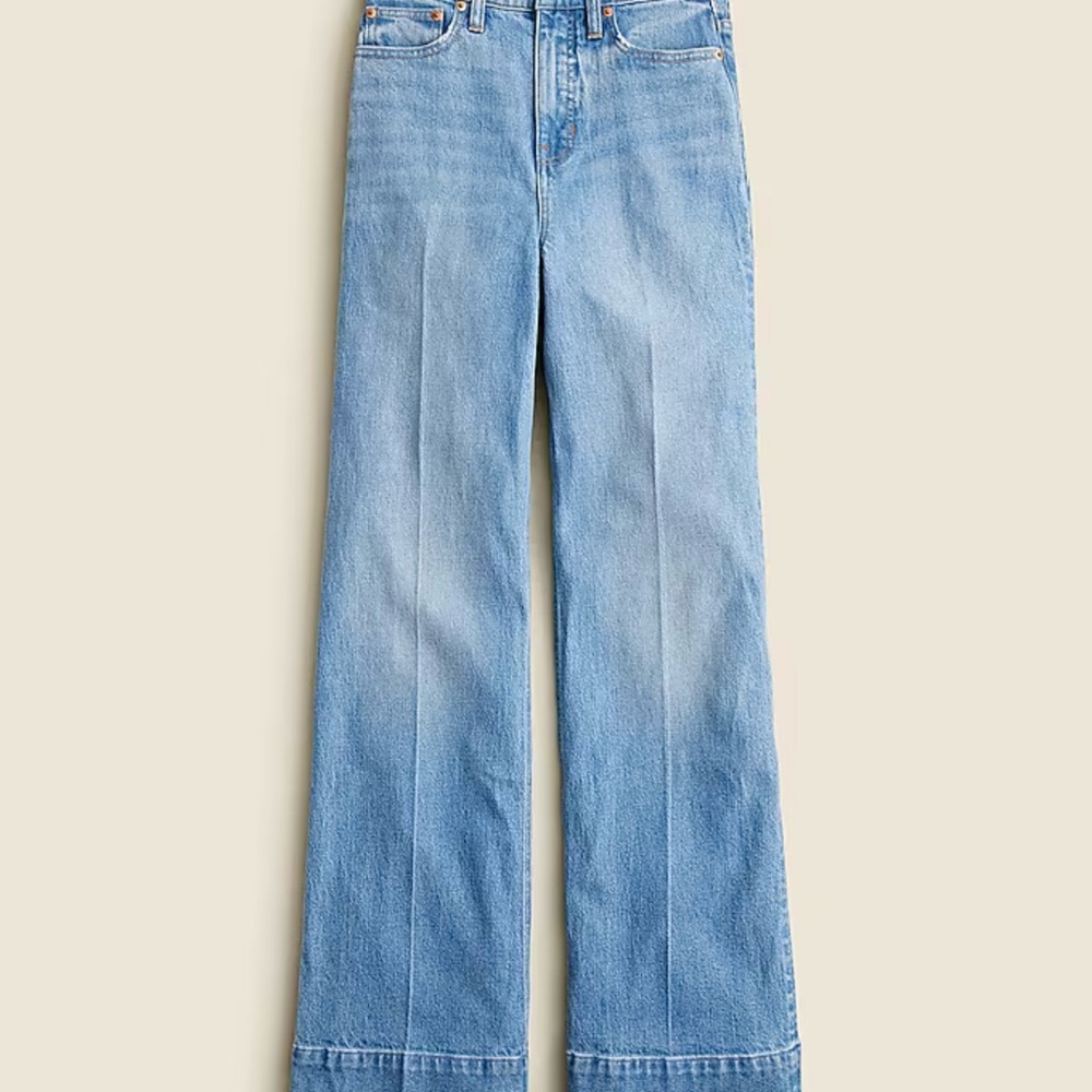J.Crew Trouser Wide Leg Jeans